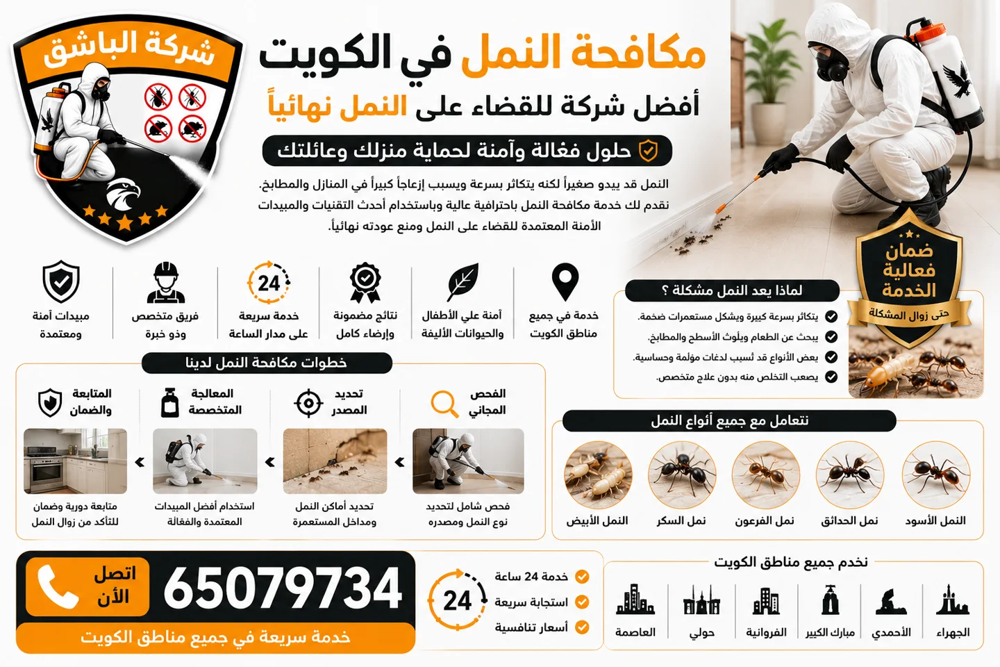 مكافحة النمل