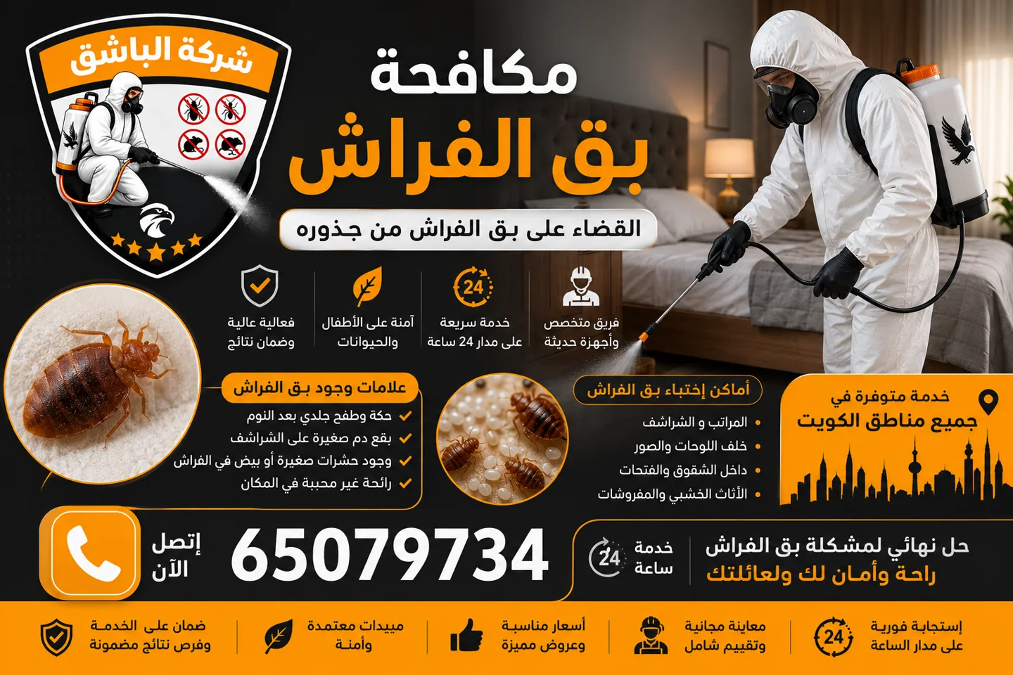 مكافحة بق الفراش