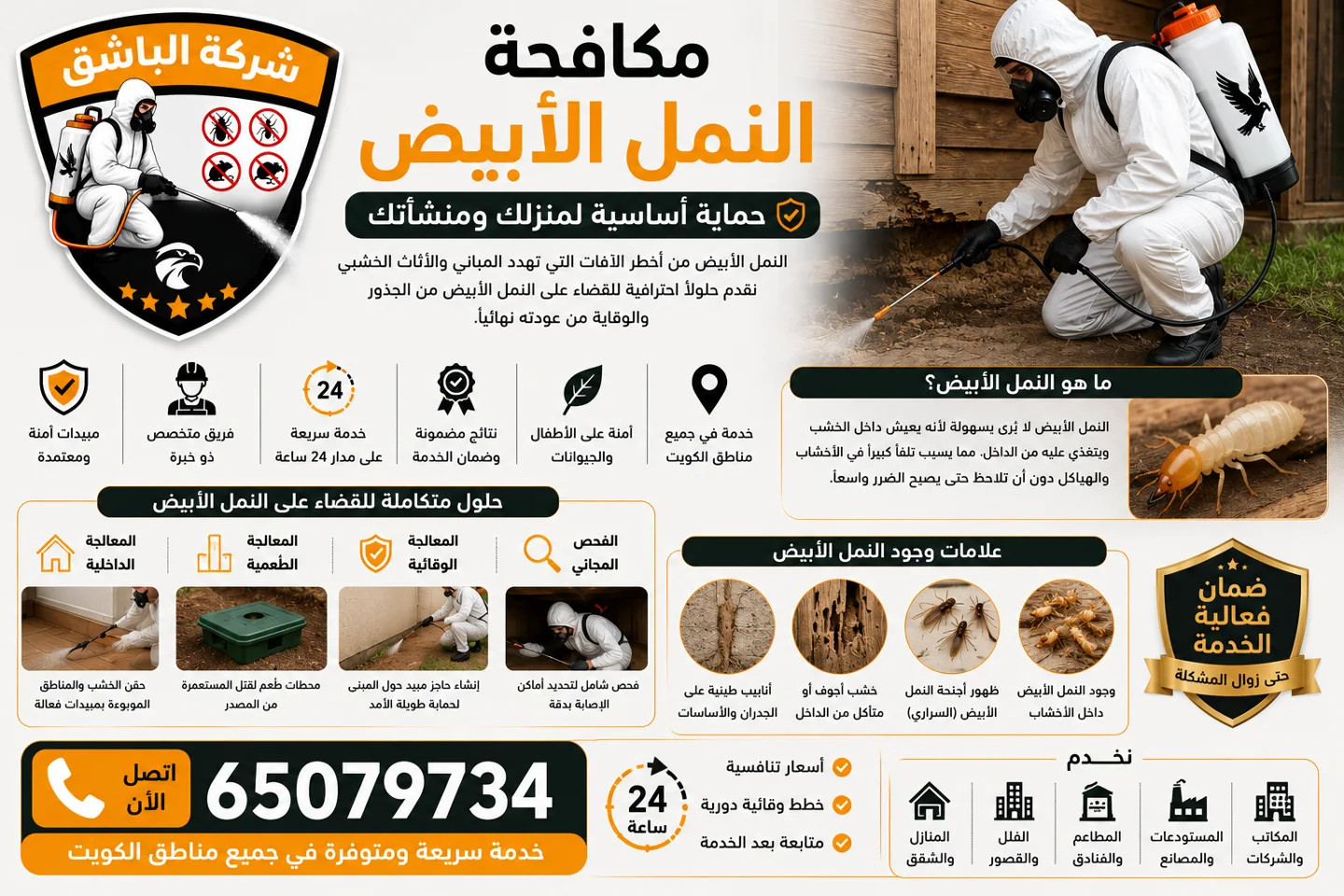 مكافحة النمل الأبيض